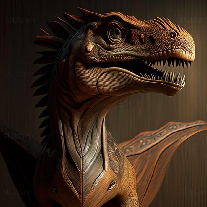 3D модель Буріанозавр (STL)